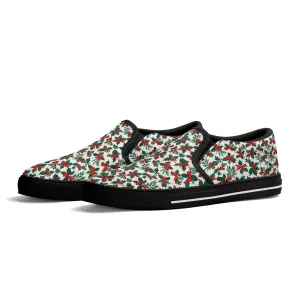 Womens Holly Bow Rubber Slip On Shoes