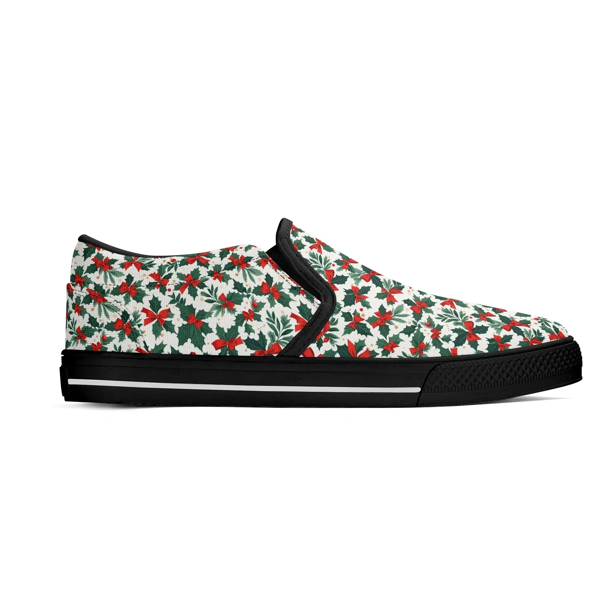 Womens Holly Bow Rubber Slip On Shoes
