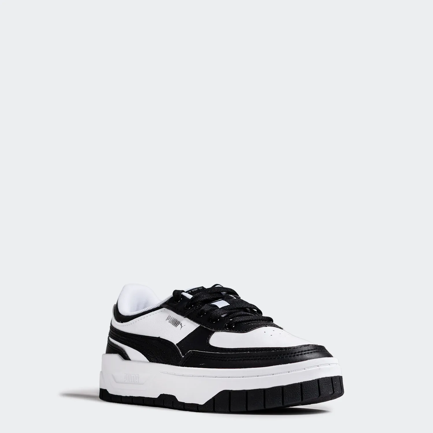 Women's PUMA Cali Dream Leather Shoes Black White